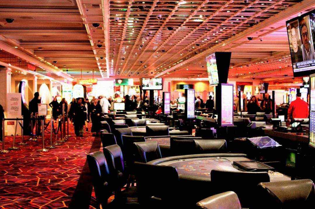 Grand ballroom set for gala